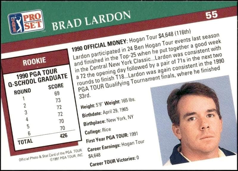 Brad Lardon - Back