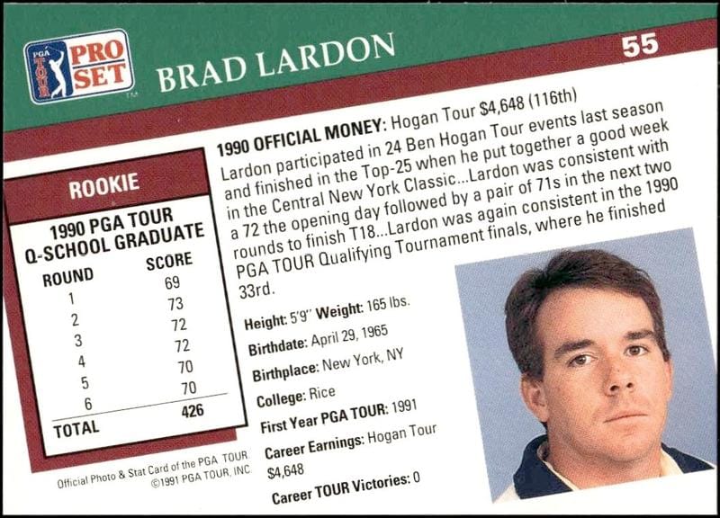 Brad Lardon - Back