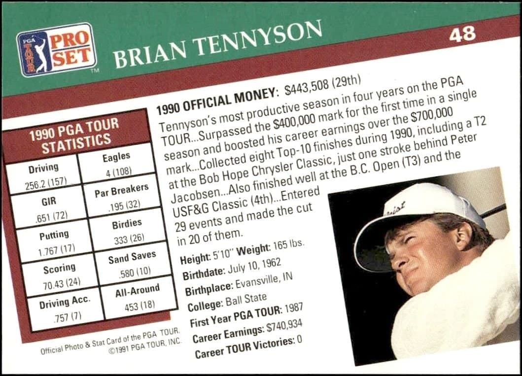 Brian Tennyson - Back