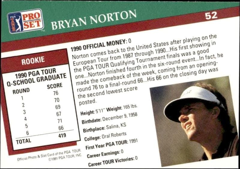 Bryan Norton - Back