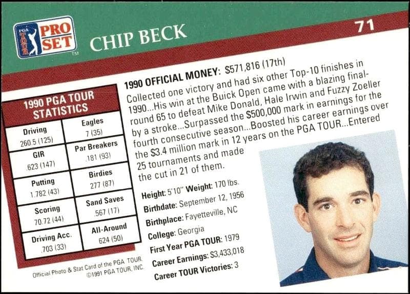 Chip Beck - Back