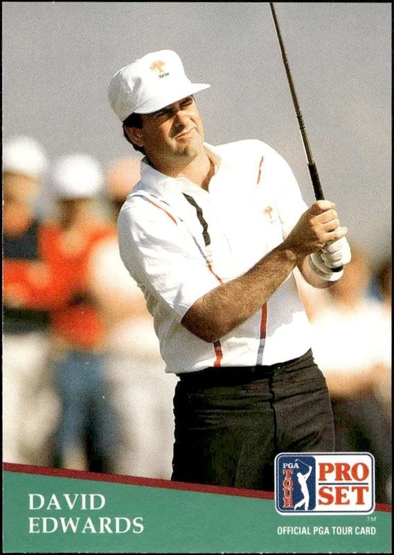 1991 Pro-Set PGA Tour David Edwards #24 trading card