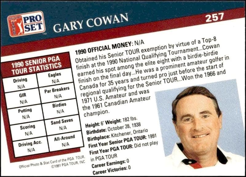 Gary Cowan - Back