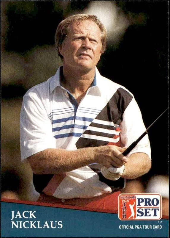 1991 Pro-Set PGA Tour Jack Nicklaus #229 trading card