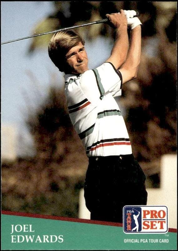1991 Pro-Set PGA Tour Joel Edwards #61 trading card
