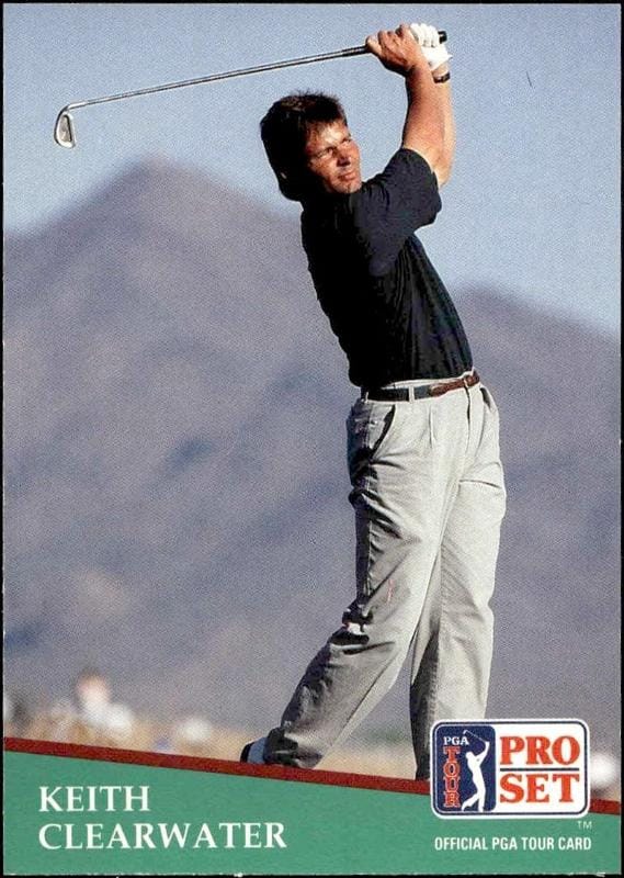 1991 Pro-Set PGA Tour Keith Clearwater #119 trading card