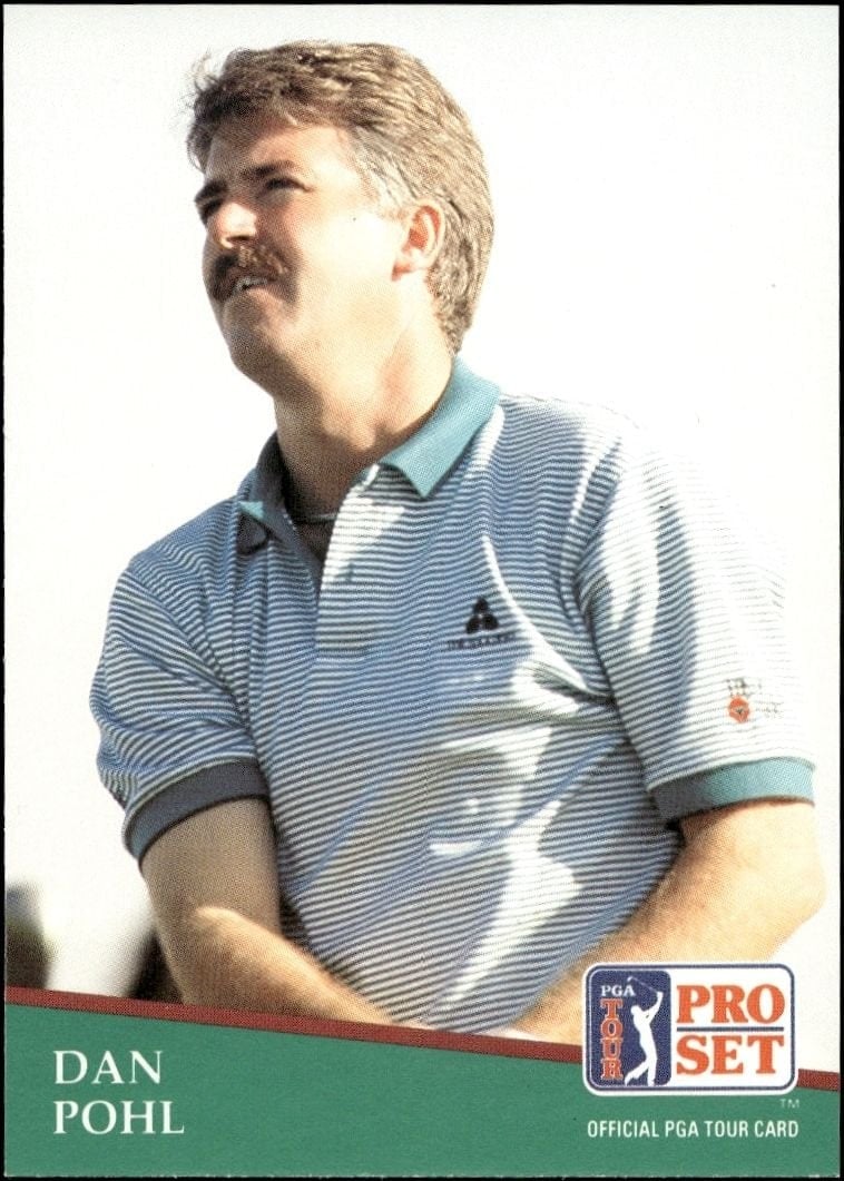Mark Brooks 1991 Pro Set Pga Tour #92 Golf Trading Card - Front 1991 Pro Set Pga Tour Mark Brooks #92 golf trading card front