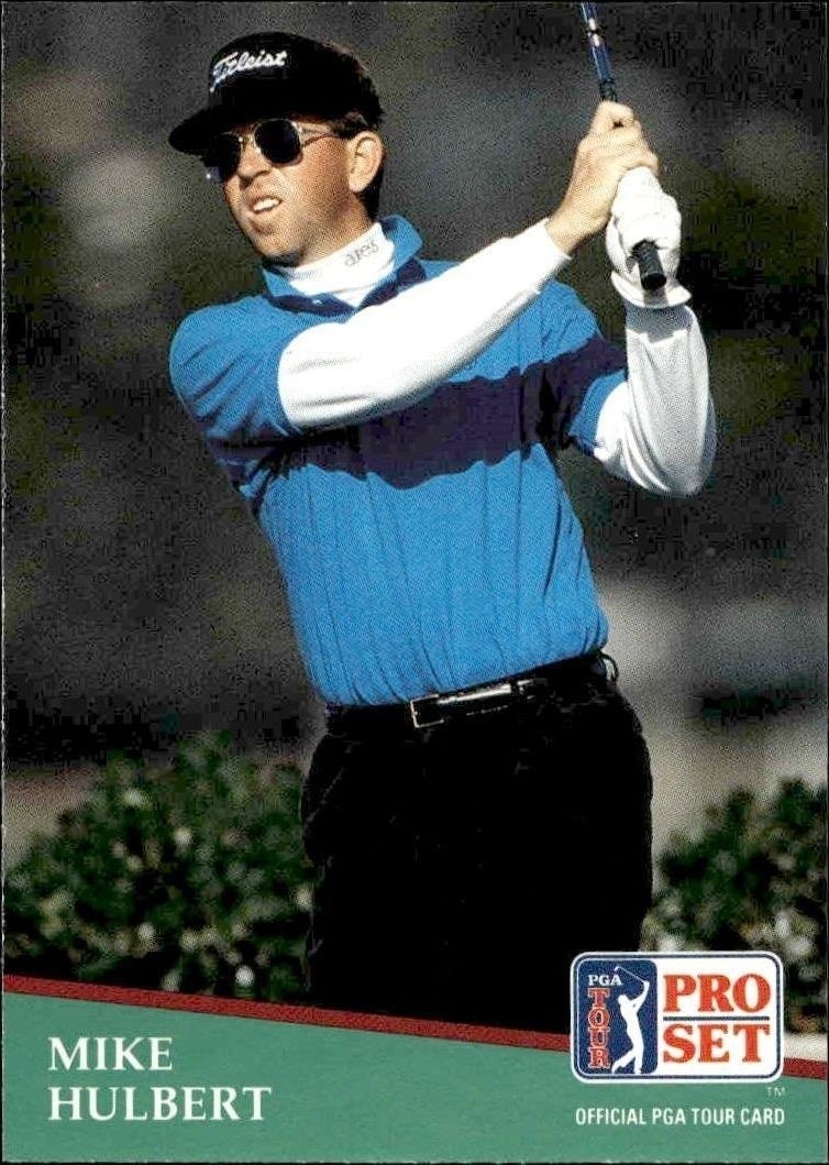 1991 Pro Set Pga Tour Mike Hulbert #81