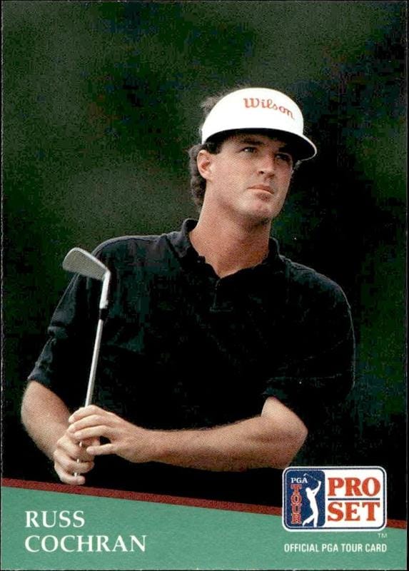 1991 Pro-Set PGA Tour Russ Cochran #45 trading card