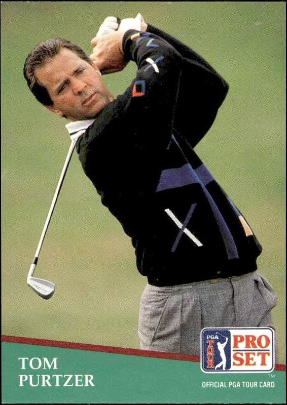 1991 Pro Set Pga Tour Tom Purtzer #112
