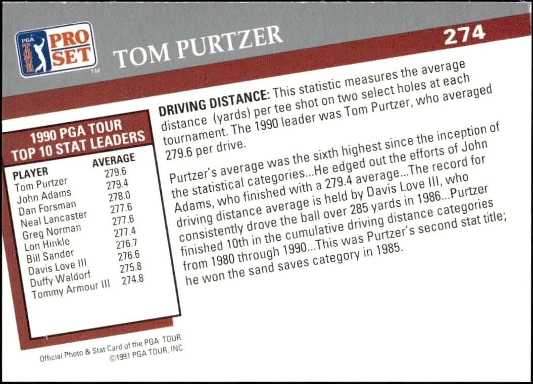 Tom Purtzer - Back