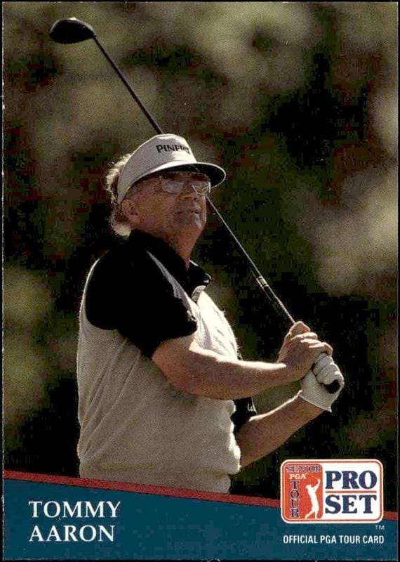1991 Pro-Set PGA Tour Tommy Aaron #233 trading card