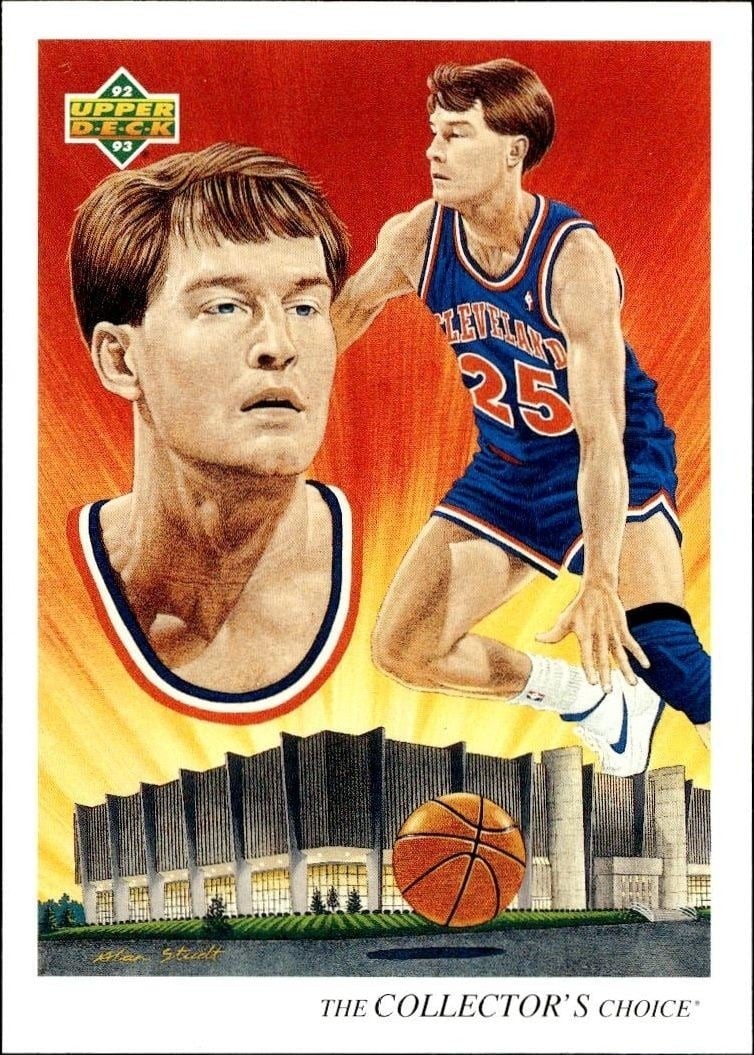 Mark Price 1992-93 Upper Deck #38 Basketball Trading Card - Front 1992-93 Upper Deck Mark Price #38 basketball trading card front