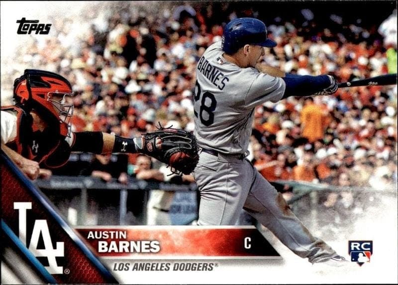 2016 Topps Update Austin Barnes #US21 trading card