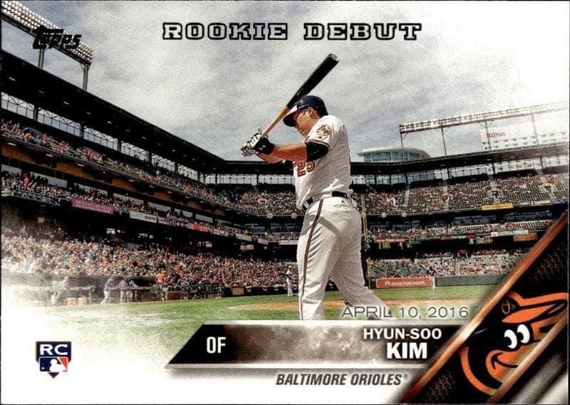 2016 Topps Update Hyun-Soo Kim #US25 trading card