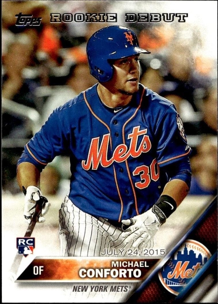 Michael Conforto 2016 Topps Update Michael Conforto #US43 baseball trading card front