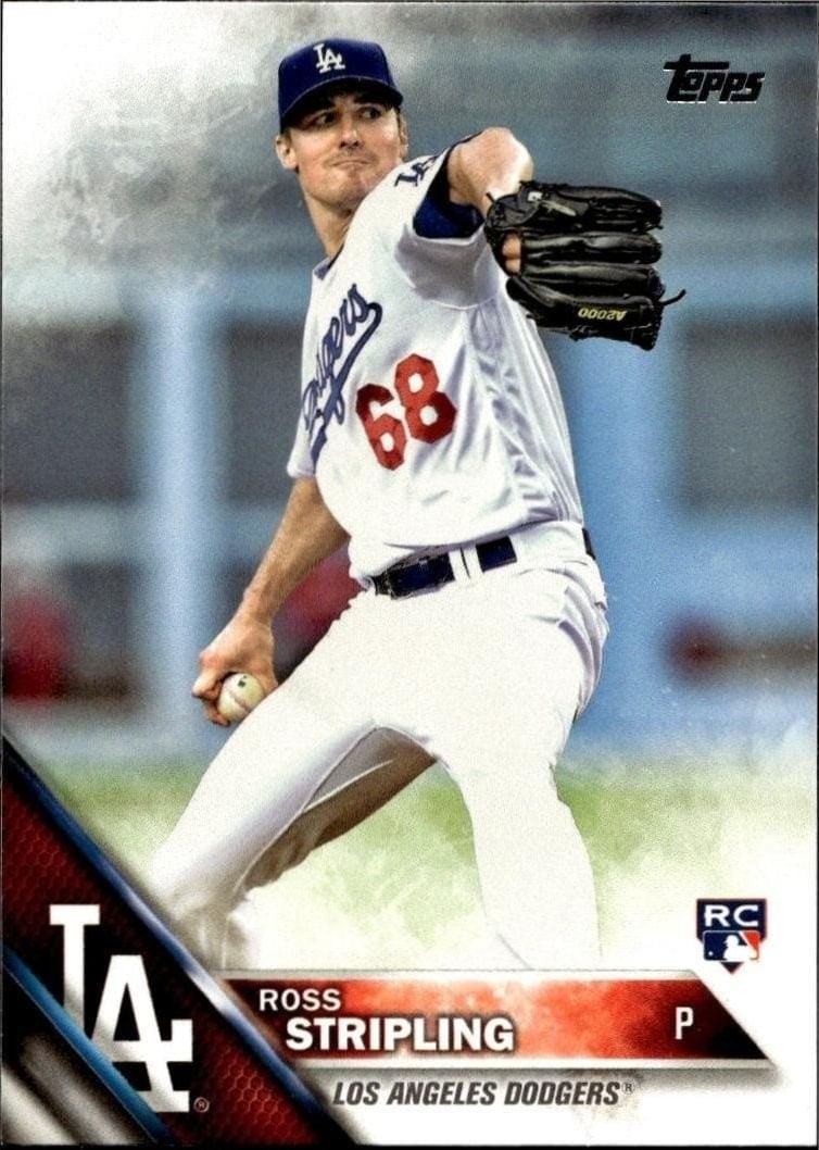 Ross Stripling 2016 Topps Update Ross Stripling #US9 baseball trading card front