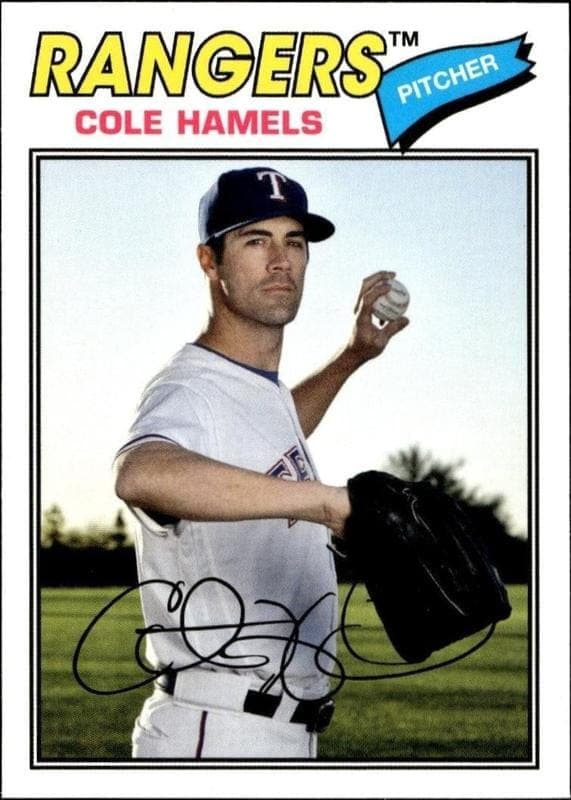 2018 topps Cole Hamels