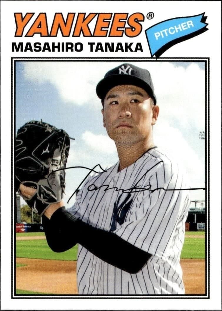 Masahiro Tanaka 2018 Topps Archives Masahiro Tanaka #181 baseball trading card front