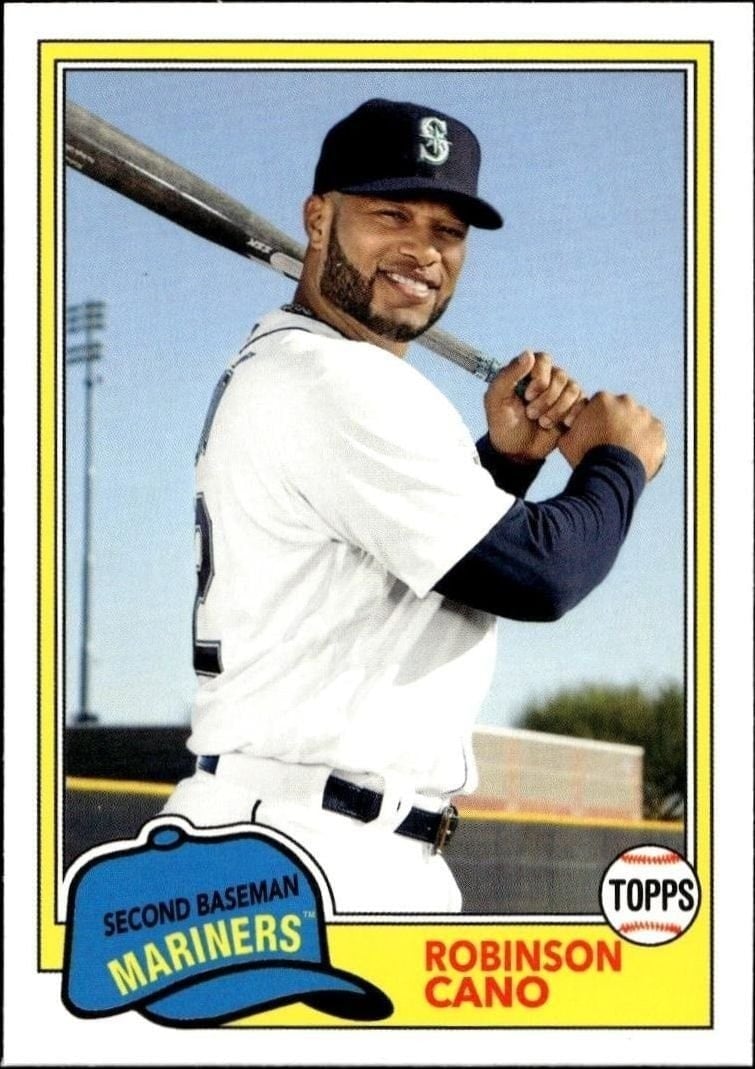 Robinson Cano 2018 Topps Archives Robinson Cano #206 baseball trading card front