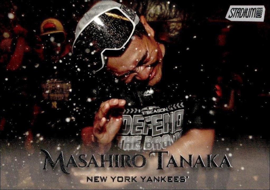 Masahiro Tanaka 2019 Topps Stadium Club Masahiro Tanaka #181 baseball trading card front