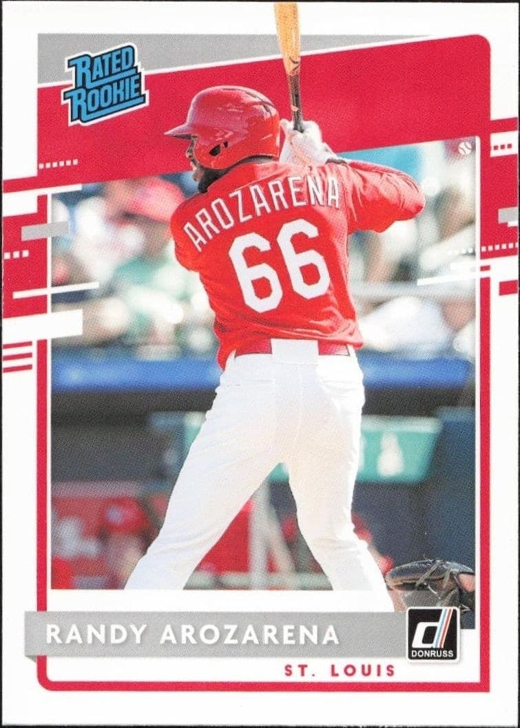 2020 Donruss Randy Arozarena #51 trading card