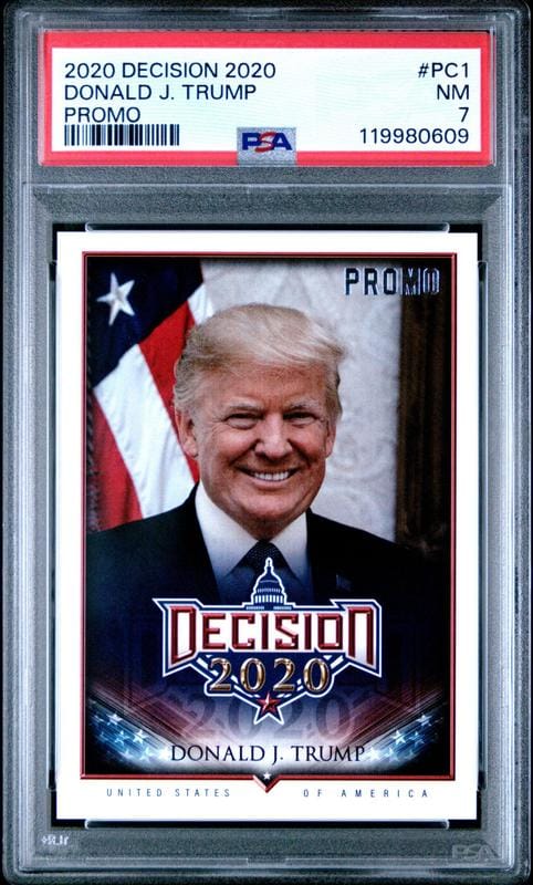 2020 Leaf Decision Donald J. Trump #PC1 trading card