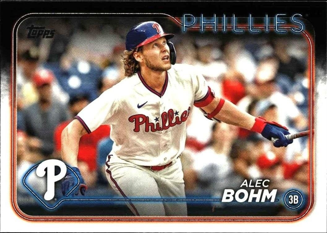 Alec Bohm 2024 Topps Alec Bohm #266 baseball trading card front