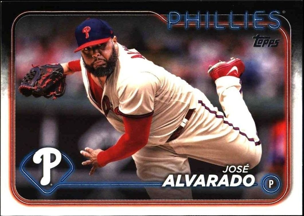 José Alvarado 2024 Topps Series 2 José Alvarado #356 baseball trading card front