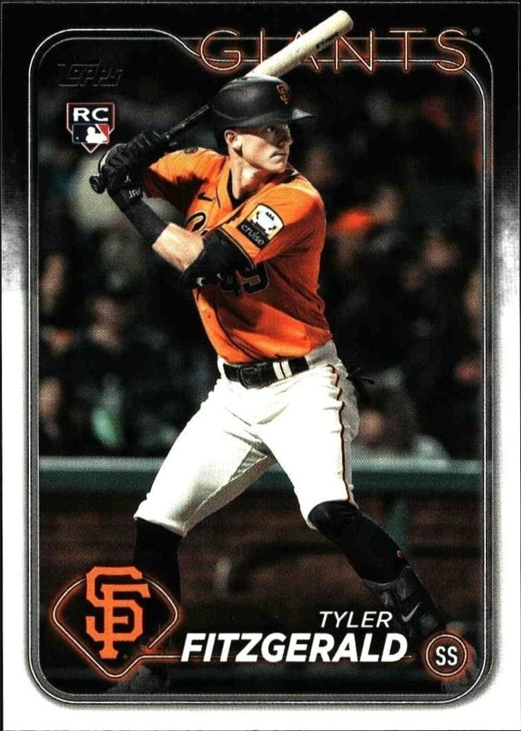 Tyler Fitzgerald 2024 Topps Series 2 Tyler Fitzgerald #602 baseball trading card front
