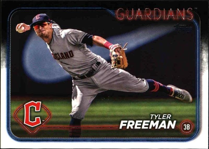 2024 Topps Series 2 Tyler Freeman #353 trading card