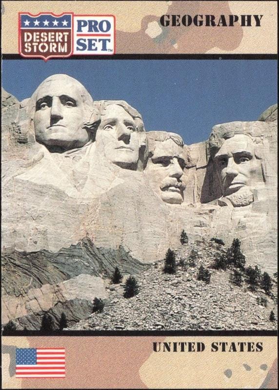 1991 Pro-Set Desert Storm United States #63 trading card