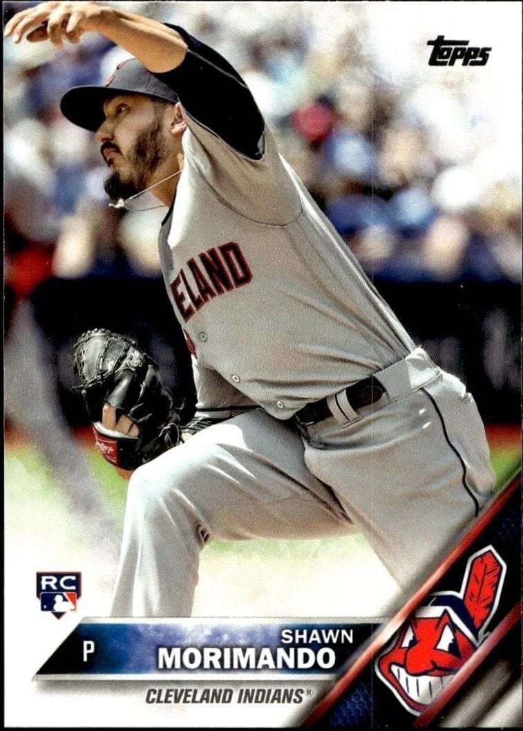 Shawn Morimando 2016 Topps Update #US85 Baseball Trading Card - Front 2016 Topps Update Shawn Morimando #US85 baseball trading card front