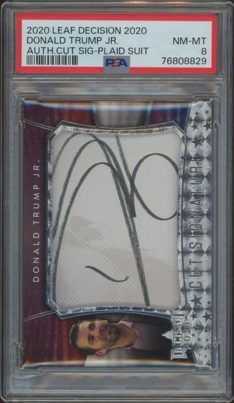 2020 Leaf Decision Donald Trump Jr. #NA