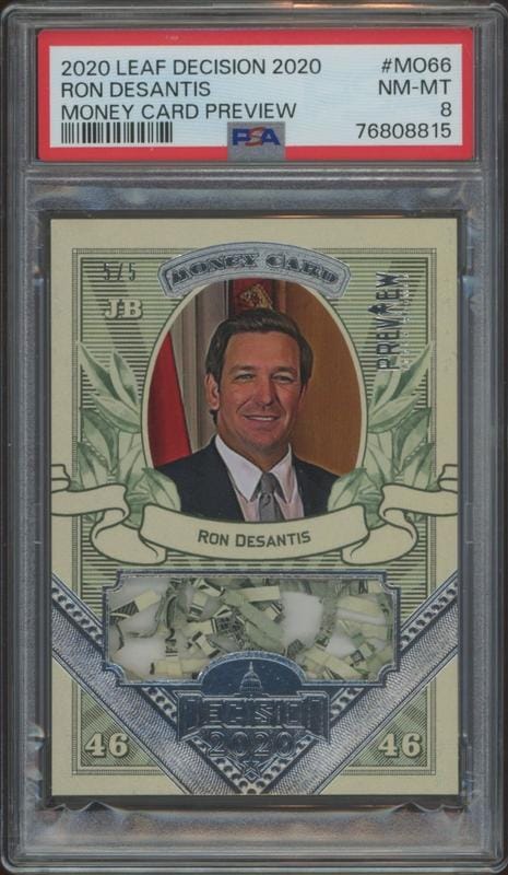 2020 Leaf Decision Ron Desantis #MO66