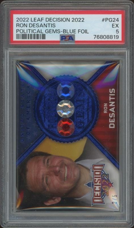 2022 Leaf Decision Ron Desantis #PG24