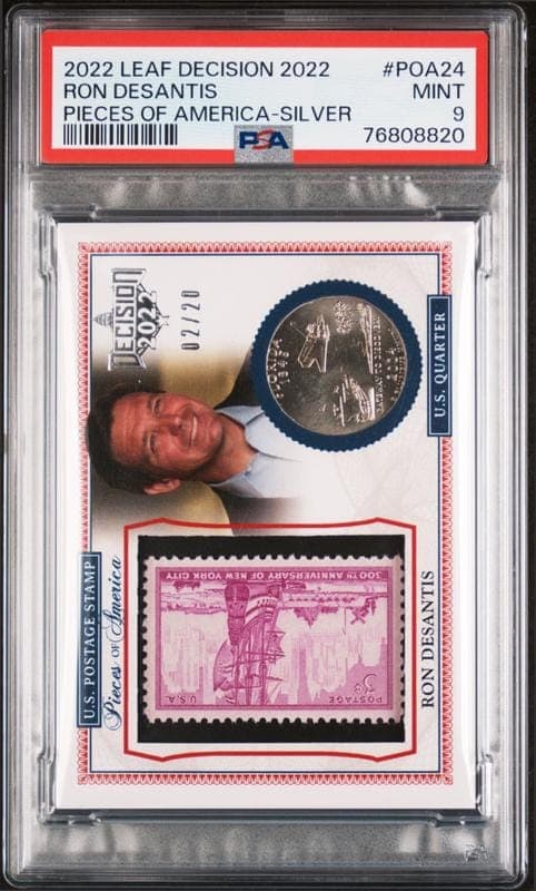 2022 Leaf Decision Ron Desantis #POA24