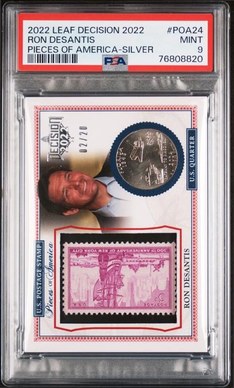 2022 Leaf Decision Ron Desantis #POA24