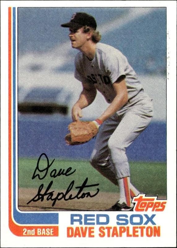 1982 Topps Dave Stapleton #589