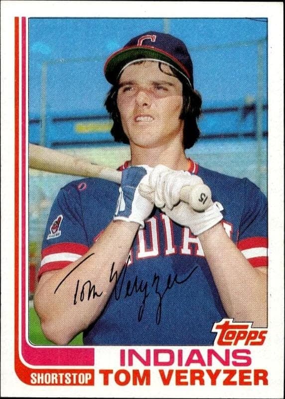 1982 Topps Tom Veryzer #387 trading card