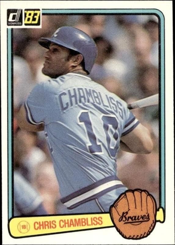 1983 donruss Chris Chambliss
