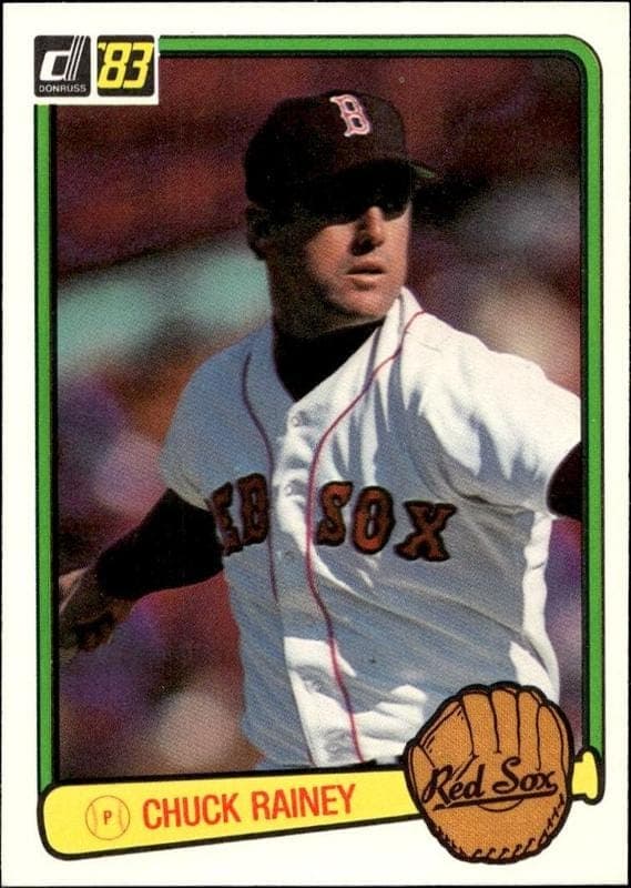1983 Donruss Chuck Rainey #334 trading card