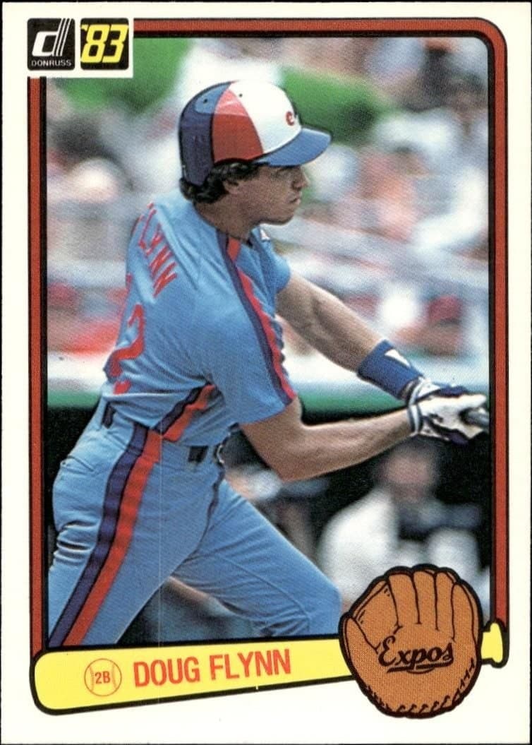 Doug Flynn 1983 Donruss #240 Baseball Trading Card - Front 1983 Donruss Doug Flynn #240 baseball trading card front