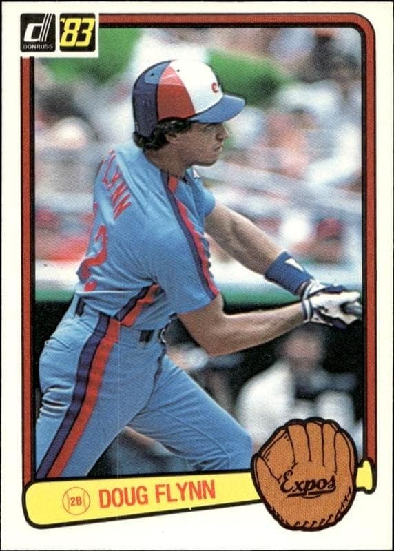 1983 donruss Doug Flynn