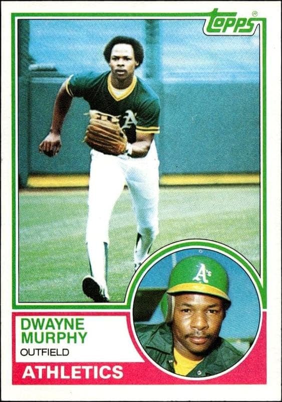 1983 topps Dwayne Murphy