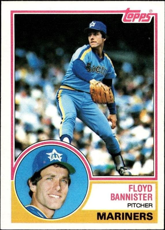 1983 Topps Floyd Bannister #545 trading card