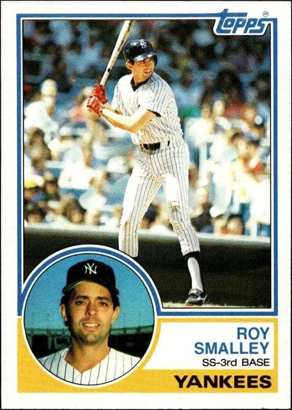 1983 Topps Roy Smalley #460 trading card
