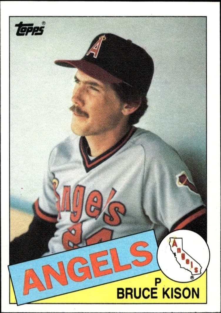 1985 Topps Bruce Kison #544 trading card