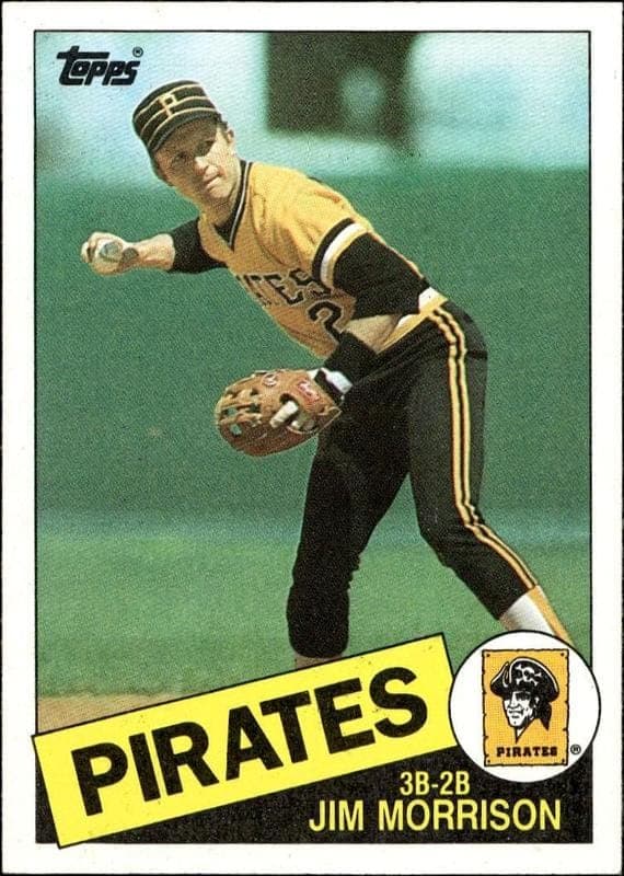 1985 topps Jim Morrison