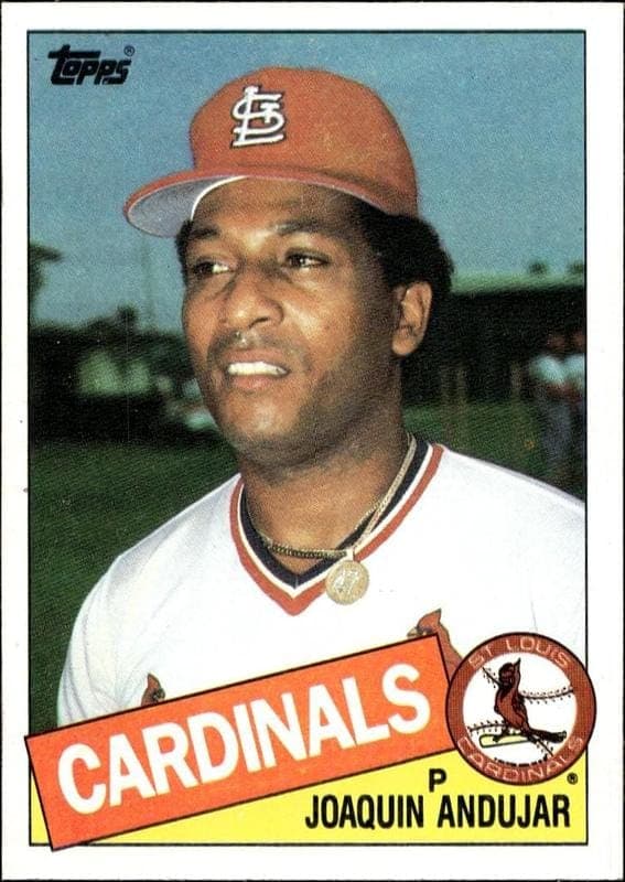 1985 topps Joaquin Andujar
